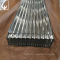 Hoja corrugada galvanizada recubierta de zinc GI DX52D Hoja corrugada Corrugada Z100 GI GI